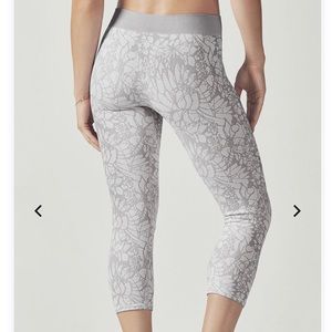 Fabletics Grey Capri Pant